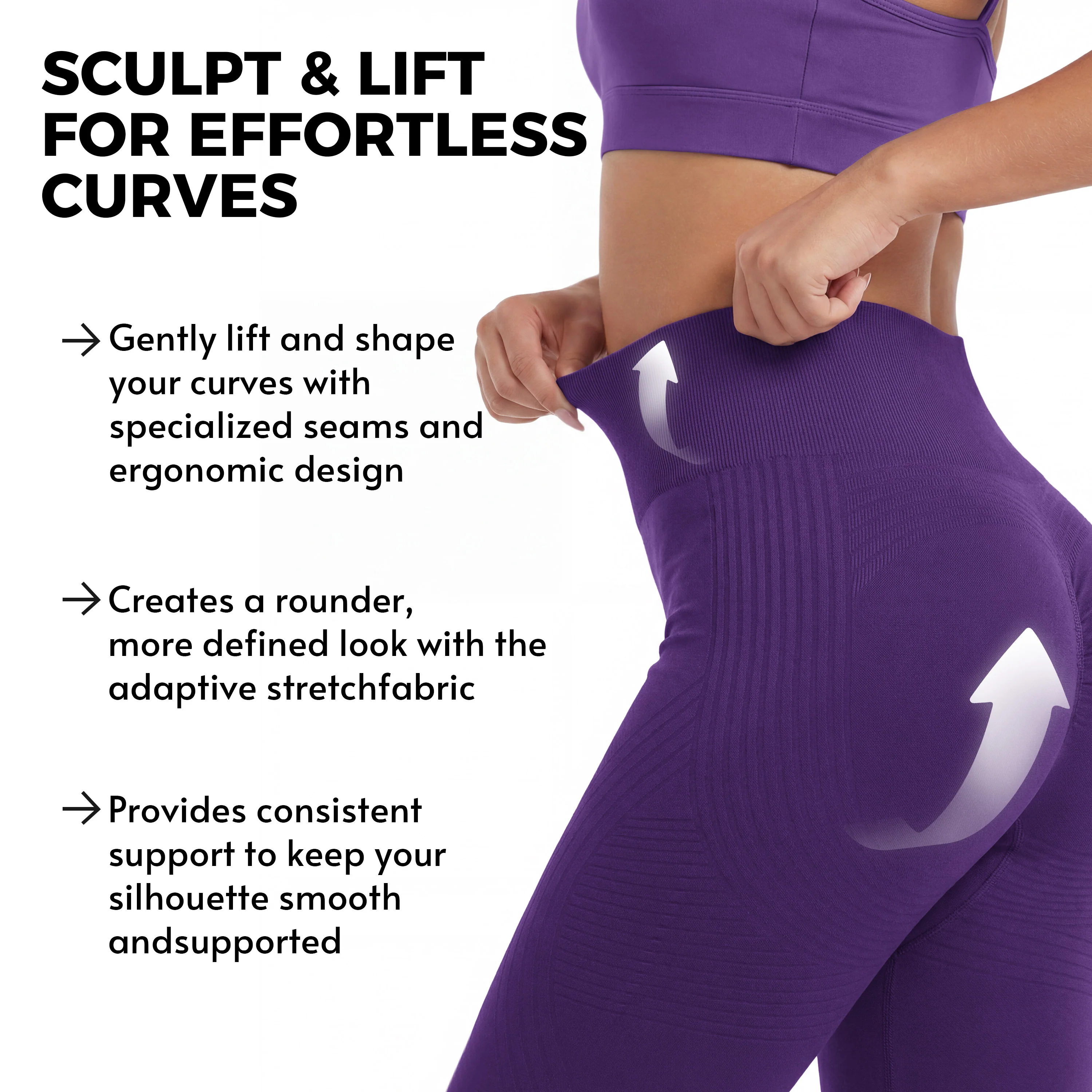 3D Anti-Cellulite Short Leggings - Image 47