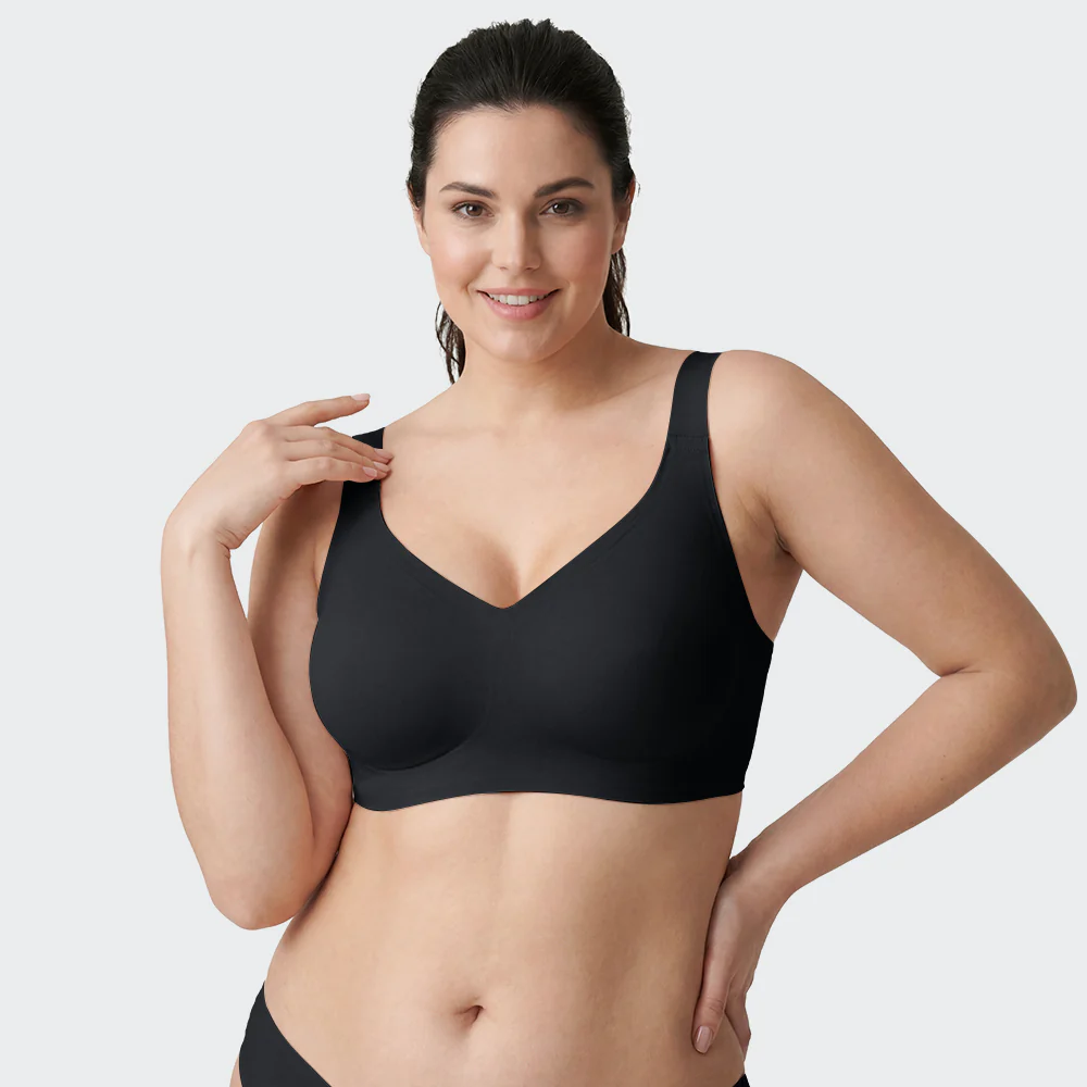 Buttery Soft Seamless Bra, 360° Jelly Support Full Coverage Bra for Fuller Bust - Image 10