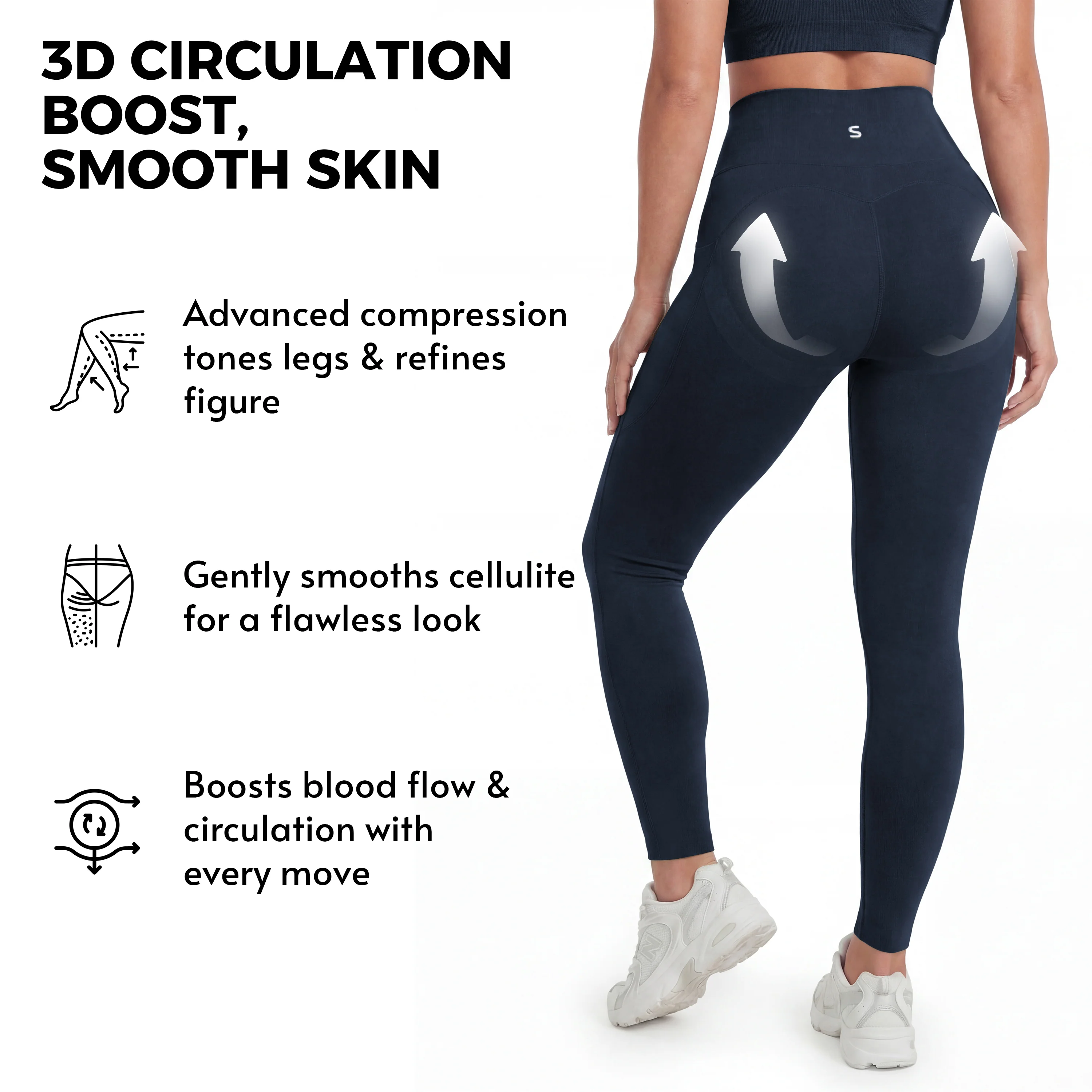Silix Pocket 3D Anti-Cellulite Sculpting Leggings - Image 13