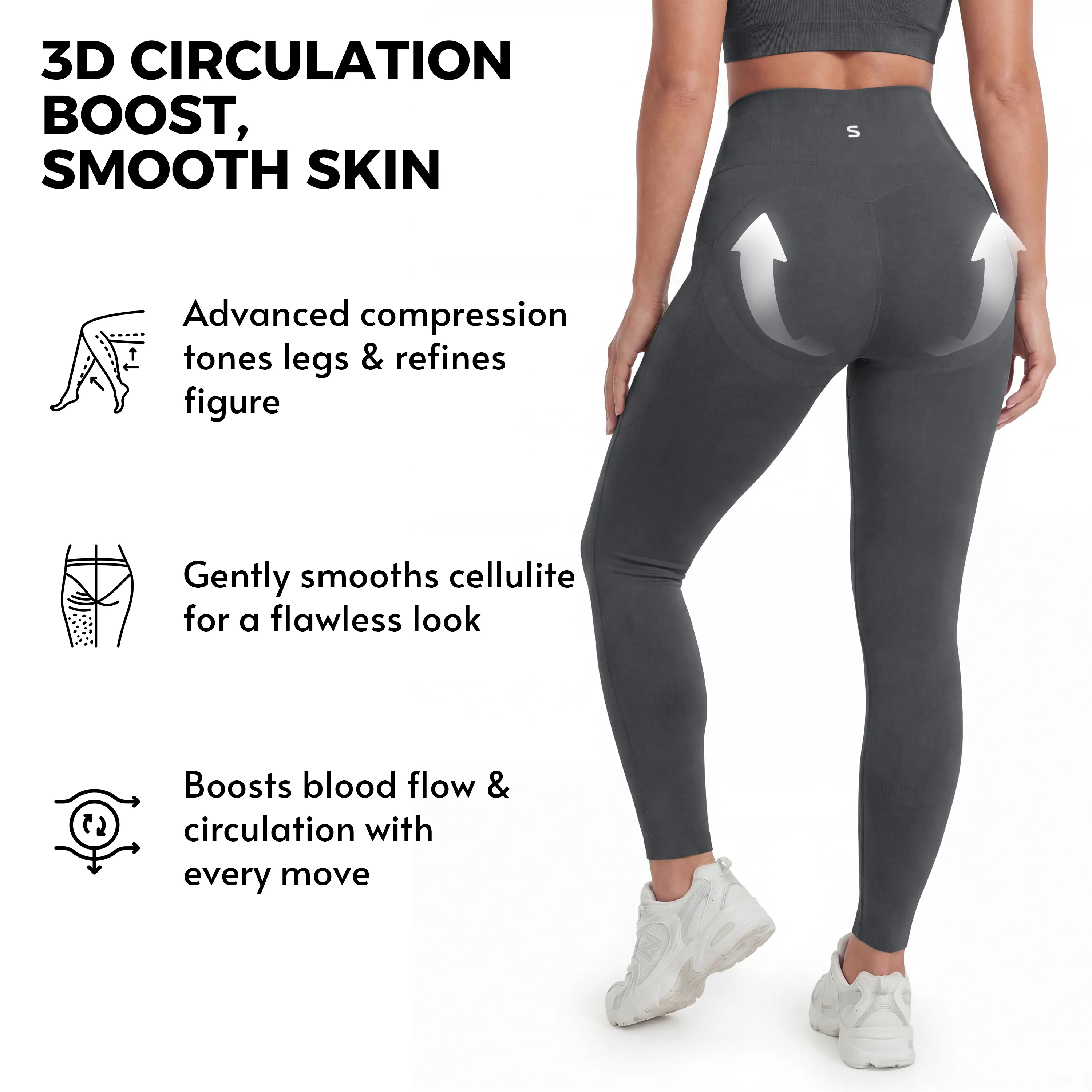 Silix Pocket 3D Anti-Cellulite Sculpting Leggings - Image 8